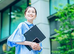 ▲入社半年になります。スキルアップを目指し、日々勉強中です