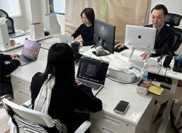 エンジニアの自主性を重んじつつ、しっかりサポートしていきます！