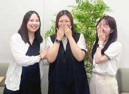 始めやすい＆働き続けやすい環境があるからこそ、《離職率2％》の実績を誇ります！