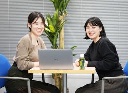 「私たちが一次面接担当です！ざっくばらんにお話しましょう◎」（採用担当）