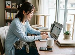 Webデザイナー★フルリモート＆副業OK！★年休128日★基本定時退社★推し活手当★未経験歓迎！★動画編集も