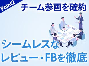 経験を積んだ当社メンバーとのセット参画に加え、社内チャットも活用しいつでも質問できる環境を確保！