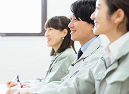 入社後は先輩社員がしっかりサポートしますので、心配はいりません。