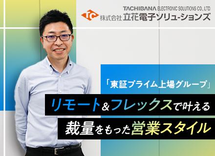営業/賞与5.3か月支給実績有/想定年収600万～/リモート8割/業界経験不問/既存顧客中心/東京・愛知・静岡