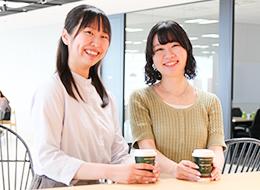 産育休取得率100％。ライフステージが変わっても長く活躍できます！
