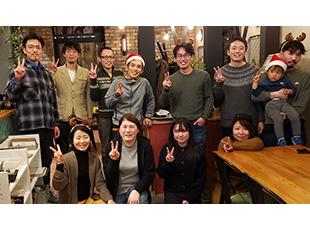 2022年12月につくばで行った忘年会には、 山形・金沢でリモート勤務しているスタッフも参加してくれました