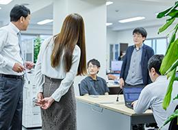 気さくな先輩が多く、人間関係の良さも自慢です！