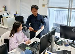 お客様との厚い信頼関係が、働きやすさの土台です◎