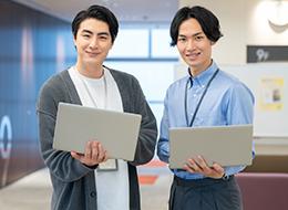 必要なサポートは惜しまず行います。周囲を巻き込みながら、着実に成長していってください！