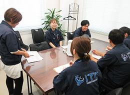 複数の事業の柱を持つことで、景気に左右されない安定経営を実現。腰を据えて長く働ける環境です