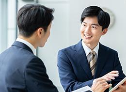 結果だけでなく、そこに至るプロセスも評価。一人ひとりのキャリアに寄り添う体制です。