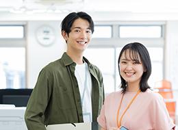 安定した環境の中で、社会に貢献する確かなやりがいを感じられます◎