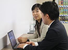月1回上司との面談を実施。あなたがどうなりたいか、目指すべき姿をサポートします！