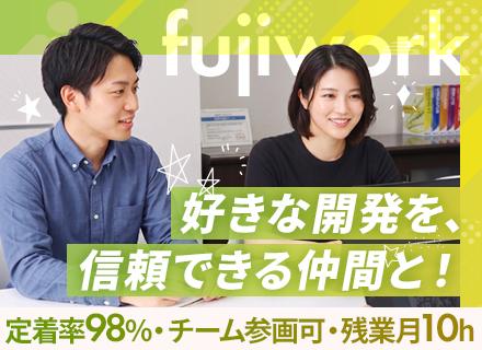 ITエンジニア*希望案件100%*定着率98.7%*チーム参画可*残業月10h*在宅勤務可