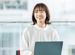 社員旅行で沖縄に行った時も、部署に関係なく交流し、心から楽しめました！