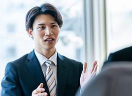 お客様から支援内容について好評をいただけたときに、やりがいを感じます！