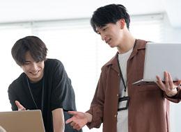 メリハリをつけて、自分のペースを大切にしながら成長していける環境です！