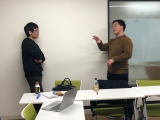 打ち合わせ中