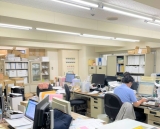職場となるホテル内の管理部門のオフィス