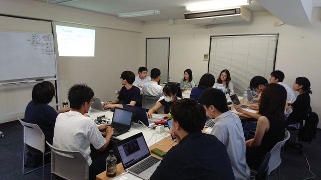 社内ワークショップ(ハンズオン型体験学習)