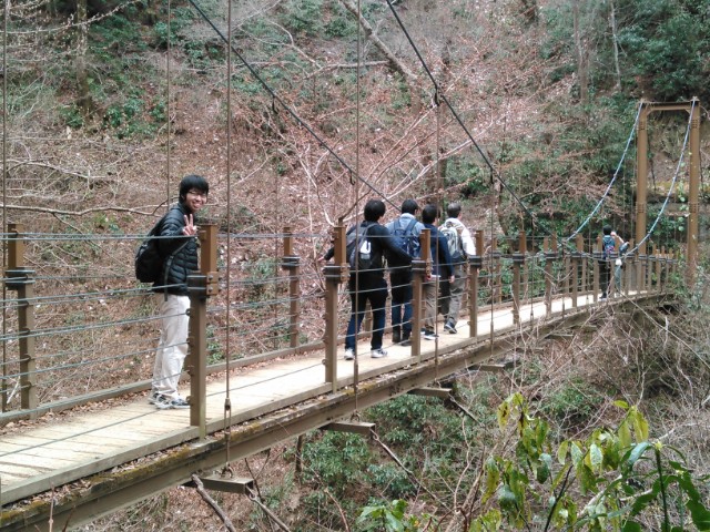 高尾山登頂風景